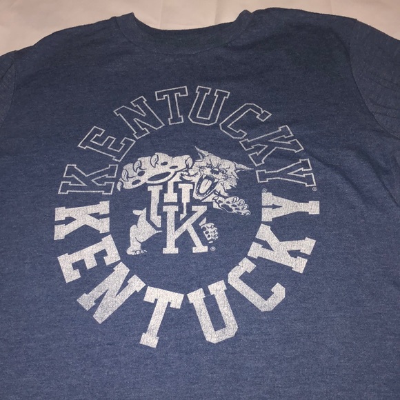 Navy Blue Kentucky Wildcats Long Sleeve Tee - Picture 2 of 2